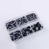Mixed Sizes 6 Grid Box Montana Glass HotFix Rhinestones For Clothing DIY WholesaleRhinestone